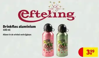 Kruidvat Drinkfles aluminium aanbieding