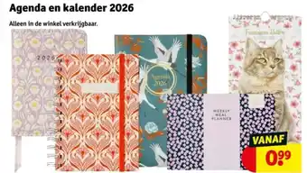 Kruidvat Agenda en kalender 2026 aanbieding