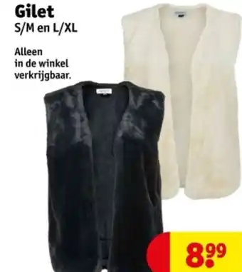 Kruidvat Gilet aanbieding