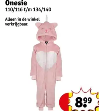 Kruidvat Onesie aanbieding