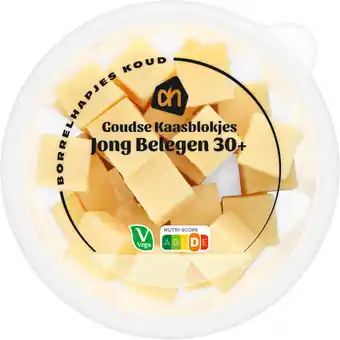 Albert Heijn AH Kaasblokje jong belegen 30+ aanbieding