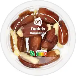 Albert Heijn AH Dadels met roomkaas aanbieding