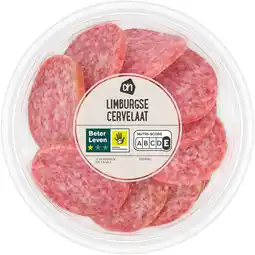 Albert Heijn AH Volgerijpte Limburgse cervelaat aanbieding