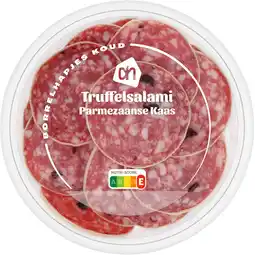 Albert Heijn AH Truffelsalami met Parmezaanse kaas aanbieding
