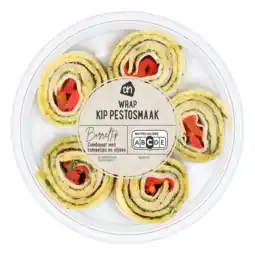 Albert Heijn AH Wrap kip pesto paprika aanbieding