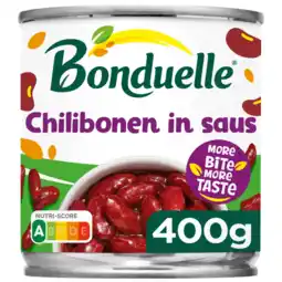 Albert Heijn Bonduelle Chilibonen in saus aanbieding