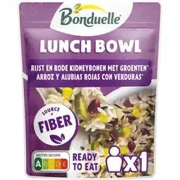 Albert Heijn Bonduelle Lunch bowl rijst rode kidneybonen aanbieding