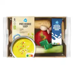 Albert Heijn AH Prei kerrie soep verspakket aanbieding