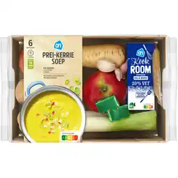 Albert Heijn AH Prei kerrie soep verspakket aanbieding