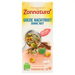Dirk Zonnatura Kruidenthee goede nachtrust 20 zakjes aanbieding