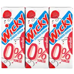 Dirk Wicky Aardbei 0% 6x20 cl aanbieding
