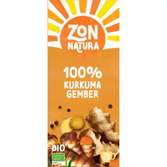 Dirk Zonnatura Biologische thee 100% kurkuma gember aanbieding