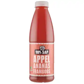 Dirk Fruity Juice 100% sap appel ananas framboos aanbieding