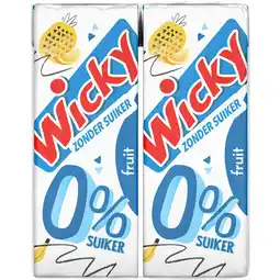 Dirk Wicky Fruit 0% 6x20 cl aanbieding