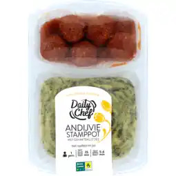 Dirk Daily Chef Andijvie stamppot met gehaktballetjes aanbieding