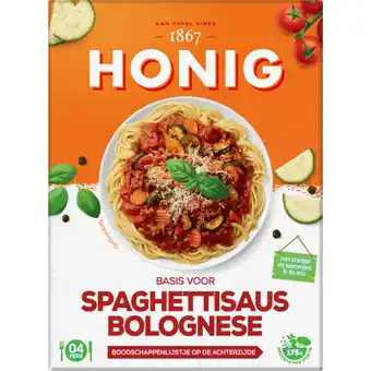 Dirk Honig Kruidenmix spaghettisaus bolognese aanbieding