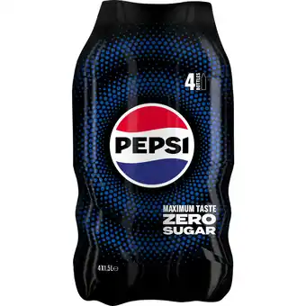 Dirk Pepsi Zero 4x1.5 l aanbieding