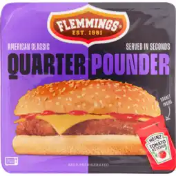 Dirk Flemmings Quarter pounder aanbieding