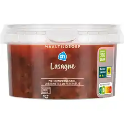 Albert Heijn AH Maaltijdsoep lasagne aanbieding