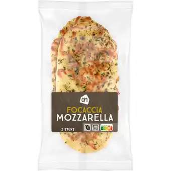 Albert Heijn AH Focaccia mozzarella aanbieding