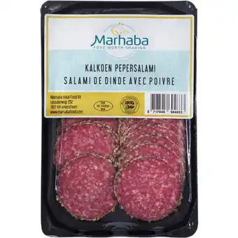 Albert Heijn Marhaba Kalkoen pepersalami aanbieding