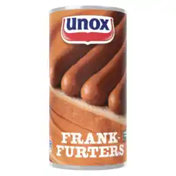 Albert Heijn Unox Frankfurters aanbieding