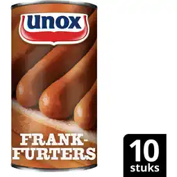 Albert Heijn Unox Frankfurters aanbieding