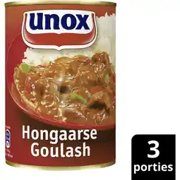 Albert Heijn Unox Hongaarse goulash aanbieding