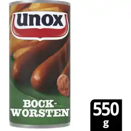 Albert Heijn Unox Bockworsten aanbieding