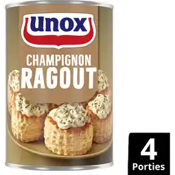 Albert Heijn Unox Ragout champignon aanbieding