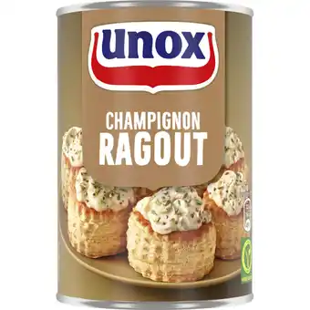 Albert Heijn Unox Ragout champignon aanbieding