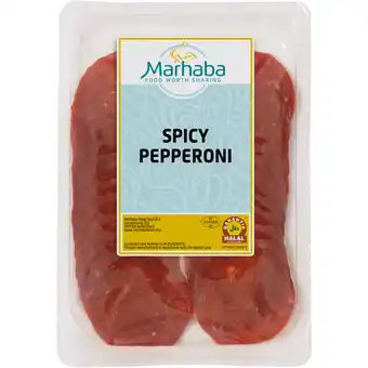 Albert Heijn Marhaba Spicy pepperoni aanbieding