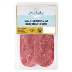 Albert Heijn Marhaba Magere kalkoen salami aanbieding