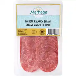 Albert Heijn Marhaba Magere kalkoen salami aanbieding