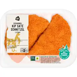 Albert Heijn AH Scharrel kip saté schnitzel 2 stuks aanbieding
