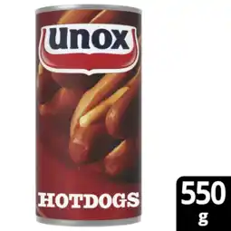 Albert Heijn Unox Hotdogs aanbieding