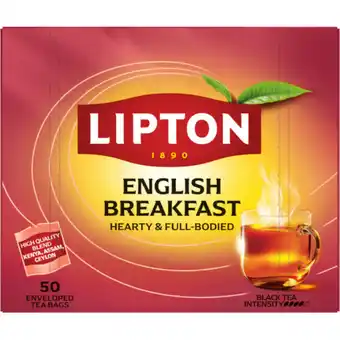 Albert Heijn Lipton English breakfast aanbieding