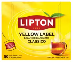 Albert Heijn Lipton Yellow label aanbieding