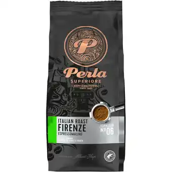 Albert Heijn Perla Superiore Italian roast Firenze espressomaling aanbieding