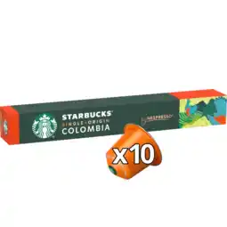 Albert Heijn Starbucks Nespresso Colombia capsules aanbieding