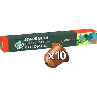 Albert Heijn Starbucks Nespresso Colombia capsules aanbieding