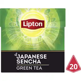 Albert Heijn Lipton Japanese sencha green tea aanbieding