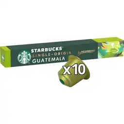 Albert Heijn Starbucks Nespresso Guatemala capsules aanbieding