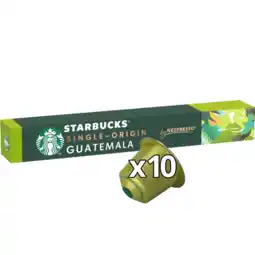 Albert Heijn Starbucks Nespresso Guatemala capsules aanbieding