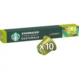Albert Heijn Starbucks Nespresso Guatemala capsules aanbieding