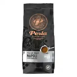Albert Heijn Perla Superiore Italian roast Napoli espressomaling aanbieding