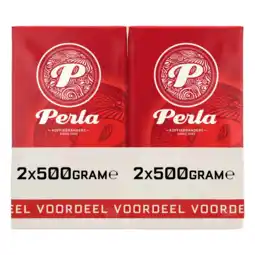 Albert Heijn Perla Huisblends Aroma snelfiltermaling 2-pack voordeel aanbieding