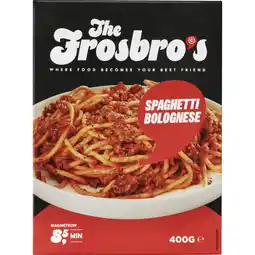 Albert Heijn The Frosbro's Spaghetti bolognese aanbieding