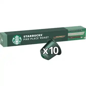 Albert Heijn Starbucks Nespresso pike place lungo capsules aanbieding