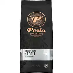 Albert Heijn Perla Superiore Italian roast Napoli espressobonen aanbieding